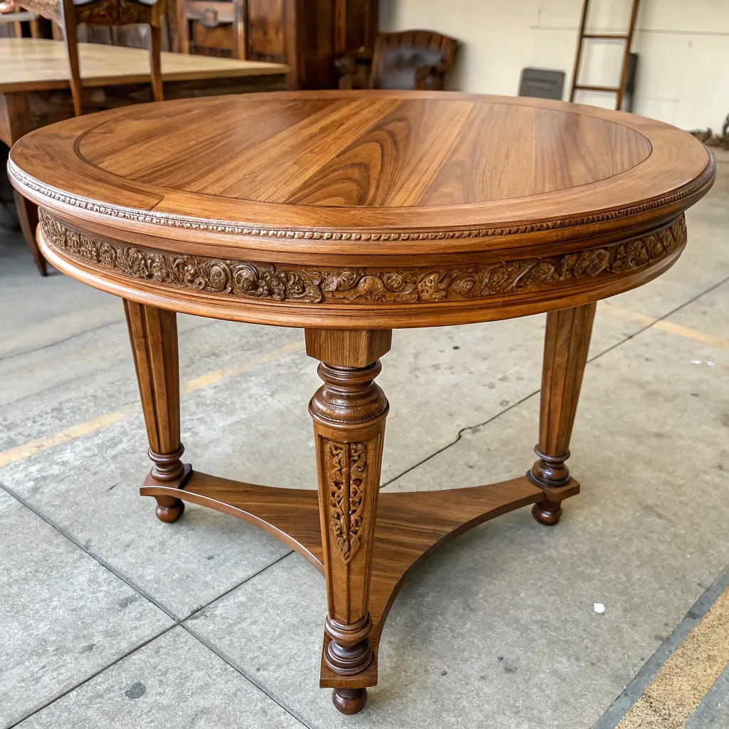 Handcrafted Wooden Table